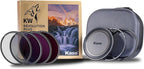 Kase 112mm KW Revolution Plus Master Kit, Includes CPL, ND8/64/1000, Inlaid Ring, Front Lens Cap, Filter Bag, 3D Tool, Suitable for Long-Exposure Landscape Video Shooting
