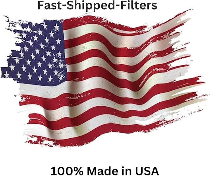 Fast-Shipped-Filters 10 Pack 25x25 Replacement Filter Pads Compatible with MicroPower Guard One Hour Air Cleaner Refill Yellow (10, Yellow, 25x25)
