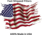 Fast-Shipped-Filters 10 Pack 20x22 Replacement Filter Pads Compatible with MicroPower Guard One Hour Air Cleaner Refill Yellow (10, Yellow, 20x22)