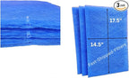 Fast-Shipped-Filters 3 Pack Designed to Fit 16x25 PremierOne P6100Air Filter electronic air cleaner replacement polarized filter pads refill
