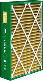 Filterbuy 16x25x5 Air Filter MERV 11 Superior Pet & Allergy Defense (4-Pack), Pleated HVAC AC Furnace Filters for Amana, Coleman, Goodman, Maytag, York, and More (Actual Size: 15.38 x 25.50 x 5.25)