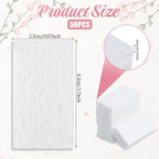 50 Pack Unscented Aroma Pads, 1.7x0.91" White Aroma Oil Refill Pads Aromatherapy Perfume Diffusers Humidifier Refill Pad Replacement for Home Electronic Equipment Locket Scent Ball Plug-in Diffuser