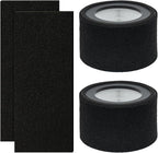 EE-5068 Filter Replacement, Compatible with Crane EE-5068 and Etery jt-8115m Air Purifiers, 3-in-1 H13 True HEPA Filter and Activated Carbon Filter, Part# HS-1946, 2 Pack