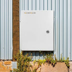 Outdoor Electrical Box, Steel Junction Box 12 x 10 x 6'', NEMA 4X Electrical Enclosure Box IP66 Waterproof & Dustproof, Universal Electrical Project Box with Lock & Mounting Plate