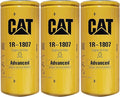 Caterpillar 1R-1807 Advanced High Efficiency Oil Filter (Pack of 3)