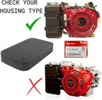 Genuine Tune Up Kit for Honda EB4000x EB5000 EB6500 EM4000sx EM4000sx EM5000sx EM6500sx with Air Filter 17211-ZBH-W00, Motor Oil 10W30 and Spark Plug 98079-55846 BPR5ES