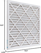 Aerostar Air Filters 19 1/2 x 19 1/2 x 1 MERV 8,Healthier Air For Your Home, 19 1/2" x 19 1/2" x 3/4", Box of 6