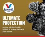 Valvoline Extended Protection High Mileage with Ultra MaxLife Technology 0W-20 Full Synthetic Motor Oil 5 QT (Pack of 2)