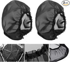 Motorcycle Waterproof Air Filter Rain Sock Dustproof Protective Cover Fits, Air Filter Cleaner Kits for Harley Touring Road King Street Glide Softial Fat Boy Air Filter Cleaner Kits 2PCS