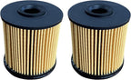 iFJF R12H (R12T Upgrade) Fuel Water Separator Filter Element 10 Micron Only Replacement for Our Own R12H Assembly for Marine or Automotive Replaces S3240 120AT NPT ZG1/4-19 (2Pcs)