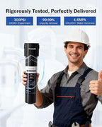 Dreamwills DS10 Under Sink Water Filter System, 1.3 GPM Direct Connect Kitchen Faucet Filtration, 3-Minute Tool-Free Install, Reduces Lead, Chlorine, Bad Taste, Retains Minerals, 1 Year