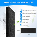 10-Pack Carbon Filters Compatible with Litter-Robot 3, Activated Carbon Litter Box Filter Compatible with Litter-Robot 3 Self Cleaning Cat Litter Box Filters, Accessories Replacement