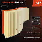 A-Premium Front Engine Air Filter Compatible with Cadillac ATS, CTS & Chevrolet Camaro, 2013-2023, 2.0L 2.5L 3.6L, Flexible Panel, Replace# 20857930