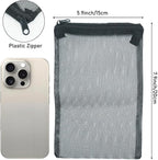 12 Pcs Reusable Zipper Filter Media Bags for Aquarium Fish Tank - Mesh Bags for Activated Carbon, Ceramic Rings, Bio Balls, Biological Filtration