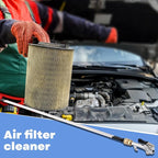 32" Air Filter, Radiator Cleaning Wand for High Efficiency Cooling Systems and Radiators, Water Air Cleaning Wands for Blow out Wash out Kit, Home Car Truck Power Washer Wand