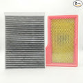 JTBU152-11958 Engine & Cabin Air Filter for Ford Mustang 2015 2016 2017 2018 2019 2020 2021 2022 2023.Replacement for FR3Z-19N619-A,CF12152,FR3Z-9601-A,CA11958.