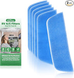 6-Pcs RV AC Filters 16''x6'' Replacement for Coleman Mach Air Conditioner Vent MERV 6 AC Filter