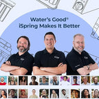 iSpring PFAS-Reducing Whole House Water Filter System, Also Removes Chlorine, Sediment, Rust, and Odor, SGS-Tested Reducing up to 99% of PFAS, 1” Inlet/Outlet, Model: WGB22B-PF