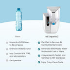 AquaTru Classic Alkaline Countertop Water Purifier | Certified 4-Stage Reverse Osmosis System Removes 84 Contaminants Including Forever Chemicals, Lead & Fluoride | Adds Minerals | No Plumbing