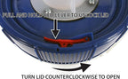 Assembled Quick Click Dust Separator with 5 Gallon Locking Collection Bin