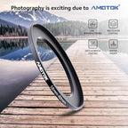 58mm Lens to 82mm Camera Filters Ring Compatible All 58mm Camera Lenses to 82mm UV CPL ND Filter Accessory and 82mm Lens Hood(58-82mm)