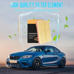 Engine Air Filter 17801-38010 Compatible with Toyota RAV4 2013-2018, Avalon 2013-2019, Camry 2012-2017 & Lexus ES300h 2013-2018, HS250h 2010-2012, LS460 2007-2017, LS600h 2008-2016