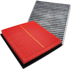 JTBU157-12295Engine And Cabin Air Filter Compatible with Subaru ASCENT(2023-2019), CROSSTREK(2023-2018), IMPREZA(2023-2017), LEGACY(2023-2020), OUTBACK(2023-2020)