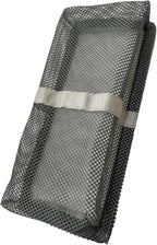 4 Pack Floor Register Cover Trap, HG Power 4 x 10 Inch Floor Vent Screen Net, Nylon Fabric Mesh Air Vent Filter for Home Floor, Catches Coins, Toys, Snacks, Pet Hair, Pet Food