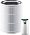 Air Purifier Replacement Filter for VisionAir HAP606 Air Purifier, 3-Stage Design with Activated Carbon, 1 Pack, White