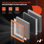 A-Premium Front Engine Air Filter Compatible with Cadillac ATS, CTS & Chevrolet Camaro, 2013-2023, 2.0L 2.5L 3.6L, Flexible Panel, Replace# 20857930