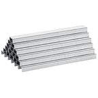 meite T-50 Staples, 1/4 Inch Heavy Duty Staples for Staple Gun, Galvanized 20 Gauge 3/8 Inch Crown Staple for Upholstery, Construction, Furniture (5 Boxes)