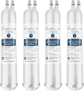 FILTER3 4396841 Refrigerator Water Filter Replacement Compatible with 4396841 4396710 EDR3RXD1 EDR3RXD1B Filter 3 P1WB2 P2RFWG2, 46-9030, Pur W10121145 W10121146 (4-PACK)