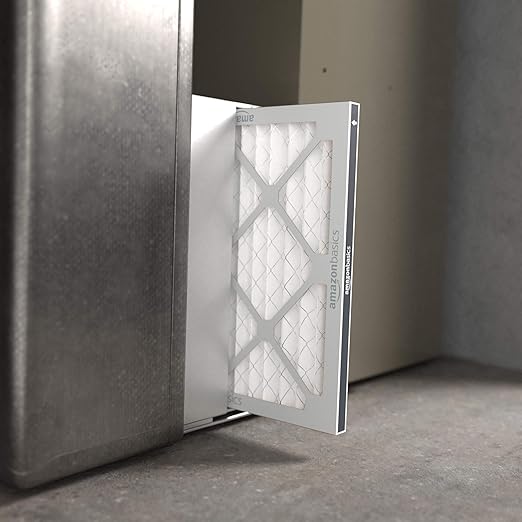 Amazon Basics 14x14x1 Air Filter 6 Pack, MERV 11 AC Furnace Filters (Actual Size: 13.75" x 13.75" x 0.75")