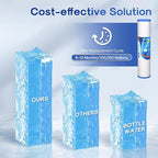 ICEPURE 5 Micron 20" x 4.5" Whole House Sediment and Carbon Water Filter Replacement Cartridge for AP810-2, SP-DD-5005-20BB, DGD-5005-20, FPMB5-20, P5-20BB, FP25B, SDG-45-2005, CMMF0520-45W1, 3PACK