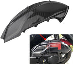 Motorcycle Air Filter Guard Cover Engine Protective Shell Case Waterproof Dustproof Cover for Y-AM-AHA Nmax155 Nmax125 BWS125 AEROX NVX155 CYGNUS GRYPHUS FORCE2.0 2020-2024 Black