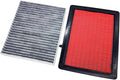 Cabin & Engine Air Filter For EQUINOX (2018-2024), TERRAIN (2018-2024), Replace CP966, CF11966,23393247