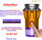 Dyson V15 Filter, 2-Pack Premium True HEPA Replacement Filters Compatible with Dyson V15 Detect, V15 Detect Absolute, V15 Submarine, V15 Detect Filter, V11 Animal Filter, V11 Filter, Part no 970013-02