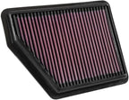 K&N High-Flow Original Lifetime Engine Air Filter: Increase Power: Premium, Washable: Compatible with 2016-2025 HONDA: Civic, HR-V, 33-5045