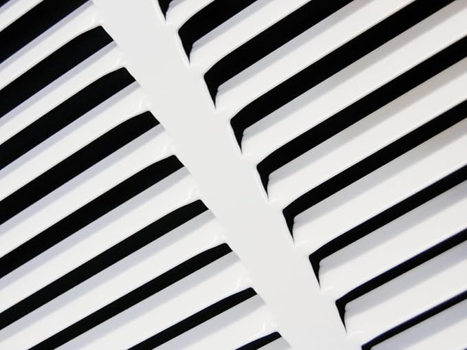 HVAC Premium 25 x 36 Duct Opening Steel Return Air Filter Grille, for 1-inch Filter, Removable Door, Flat Stamped HVAC Vent Cover Grille, Outer Dimensions 27.5 x 38.5