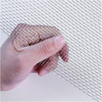 Stainless Steel Woven Wire Mesh, 304 Stainless Steel Mesh Sheet, Heat-Resistant Woven Wire Rodent Mesh Garden Insect Screen Airbrick Filter Net with 2 Mm Mesh Hole Never Rust