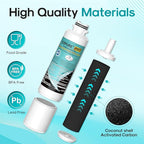 ICEPURE PRO DA29-00020B NSF401&473&53 Samsung Refrigerator Water Filter, Replacement for DA29-00020B-1, DA29-00020A/B, HAF-CIN/EXP, RF25HMEDBSR, RF28HMEDBSR, RS25J500DSR, More Models, 4PACK