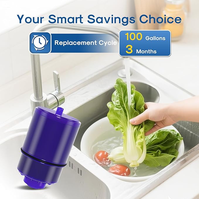 ICEPURE Faucet Water Filter Replacement for Pur® Plus RF9999® FM-2500V, FM-3700, RF3375, PFM400H PFM450S PFM150W PFM350V PUR-0A1 for All PUR Faucet Filtration Systems, 3PACK