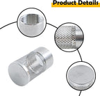 Dia Hose Inlet Suction Strainer Filter, Stainless Steel Water Pump Filter for Garden Irrigation, High Pressure Water Pump, Sprayer & Plumbing Systems (30mm)