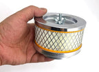 2-5/8 2-5/16 inch Air Cleaner neck Inlet Diameter 2.625” 2.27” compatible SPE-4790 Fits all Rochester, Holley 1 or 2 barrel carburetors.Suitable for carburetors with and without air filter bracket