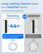 Waterdrop 2 Stage Whole House Water Filter System, with Carbon and Sediment Filter, Highly Reduce Lead, PFAS and Heavy Metals, Taste, 5-Stage Filtration, WD-WHF21-PBL, 1" Inlet/Outlet