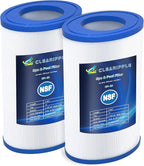 30 sq.ft Hot Tub Filter Compatible with PDM30 Dream Maker Hot Tubs 461269, Filbur FC9940, L x OD: 9 3/4"" x Oval 6-1/4"x5-1/4, NSF Certified, 1 Pack