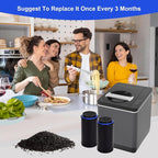 FC-50 Replacement Filters Compatible with Vitamix FoodCycler Composter FC-50 and FC-30 Models - with Activated carbon filters (4 Count)