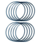 10 of Set DPF Diesel Particulate Filter Gasket Seal Compatible with Navistar International Truck Replace# 2594129C1 3712647C91 2604430C91