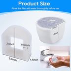 Cat Fountain Filter - Pre-Sponge & Carbon Filters Fit for Petsafe & Drinkwell Fountain - 4+4 Pack