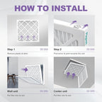 12x12x1 Air Filter MERV 11 (2 pack) MPR 1000 Pleated AC Furnace Filters Replacement Compatible with Air Conditioner HVAC AC Furnace Air Filter (Exact Dimensions: 11.81"L x 11.81"W x 0.79"Th)